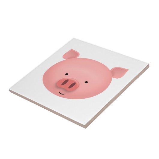 豚 タイル (側面)