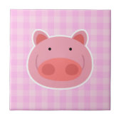 豚 タイル (正面)