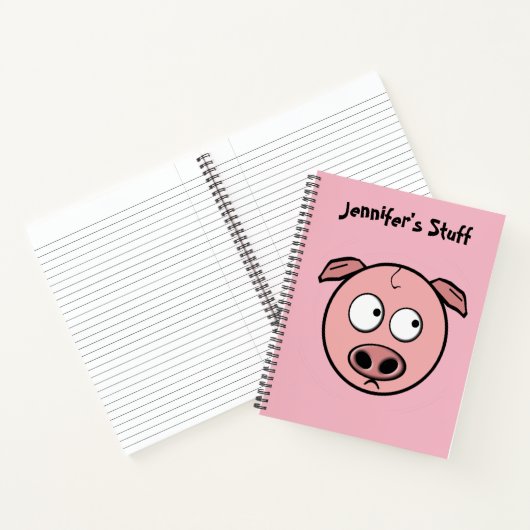 豚 ノートブック (内部)