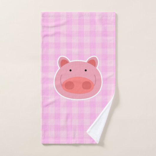 豚 バスタオルセット (ハンドタオル)