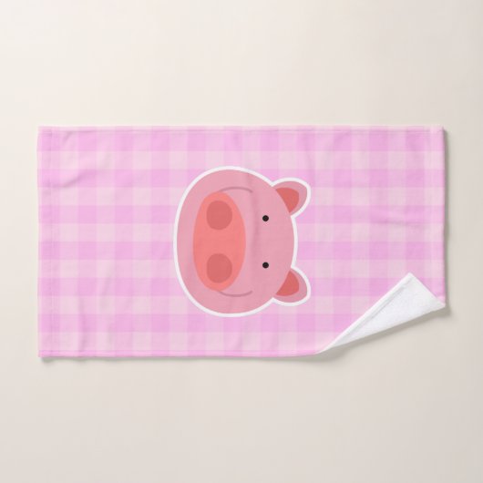 豚 バスタオルセット (ハンドタオル)