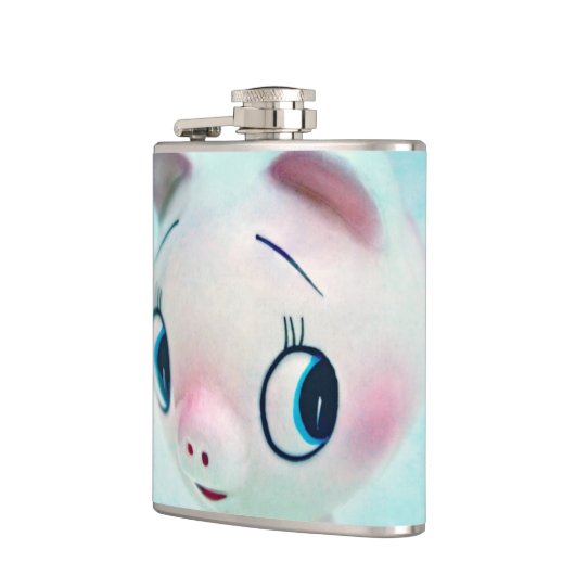 豚 フラスク (左)