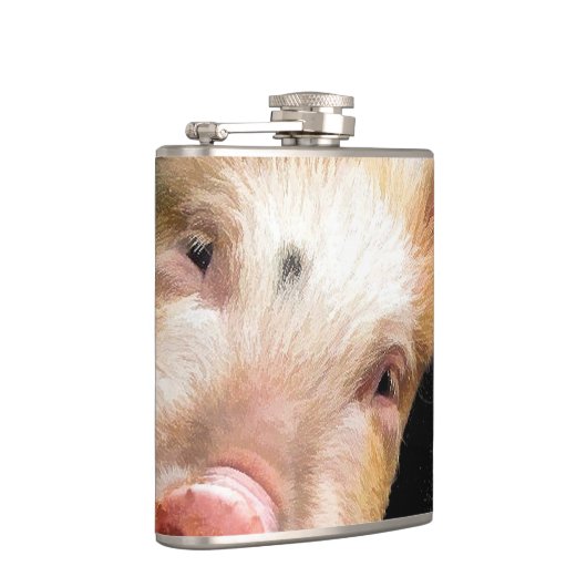 豚 フラスク (右)