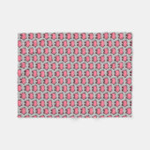 豚 フリースブランケット (正面(横))