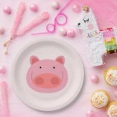 豚 ペーパープレート (パーティー)