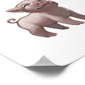 豚 ポスター (角)