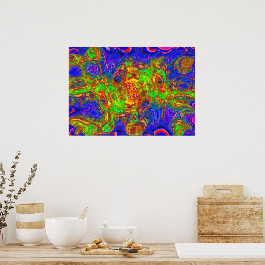 豚 ポスター (キッチン)