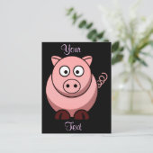 豚 ポストカード (スタンド正面)