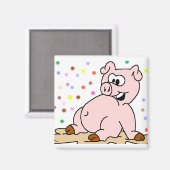 豚 マグネット (正面/裏面)