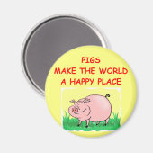 豚 マグネット (正面/裏面)