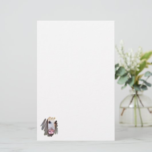 豚 便箋 (スタンド正面)