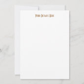 豚 招待状 (裏面)