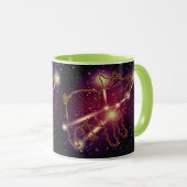 豚《星座》乙女座 マグカップ (正面右)