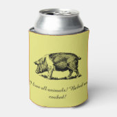 豚 缶クーラー (缶正面)