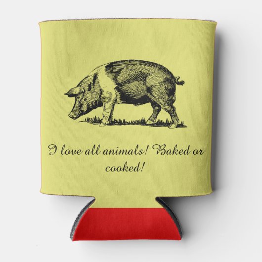 豚 缶クーラー (正面)