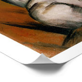 豚， c.1912 (キャンバス上の油) ポスター (角)