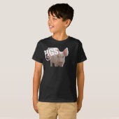豚 Tシャツ (正面フル)