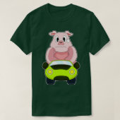 豚 Tシャツ (デザイン正面)