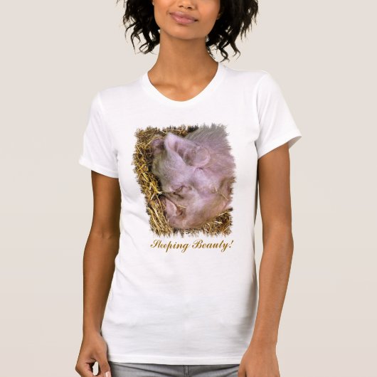 豚 Tシャツ (正面)