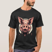 豚 Tシャツ (正面)