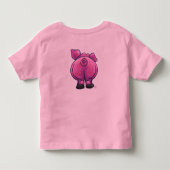 豚Tシャツ トドラーTシャツ (裏面)