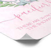 象おしゃぶり狩りガールベビーシャワーゲーム ポスター (角)