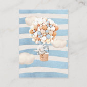 象おむつラッフルチケットエンクロージャカード エンクロージャーカード (裏面)