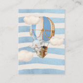 象おむつラッフルチケットエンクロージャカード エンクロージャーカード (裏面)