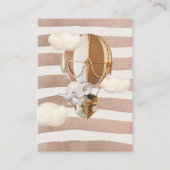 象おむつラッフルチケットエンクロージャカード エンクロージャーカード (裏面)