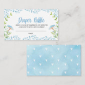 象おむつラッフル囲いカード エンクロージャーカード (正面/裏面)