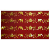 象およびはす生地 ファブリック (ファットクォーター)