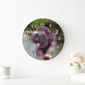 象および水 ラージ壁時計 (ホーム)