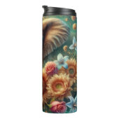 象お洒落のフローラファンタジー タンブラー (回転右)