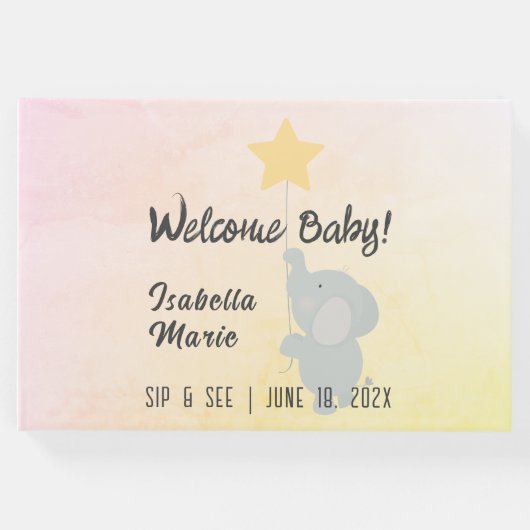 象お洒落の園芸とパーティー ゲストブック (正面)