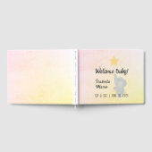 象お洒落の園芸とパーティー ゲストブック (全面)