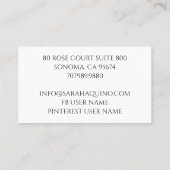 象お洒落カスタムお母さん&キッズグル遊ープ コーリングカード (裏面)