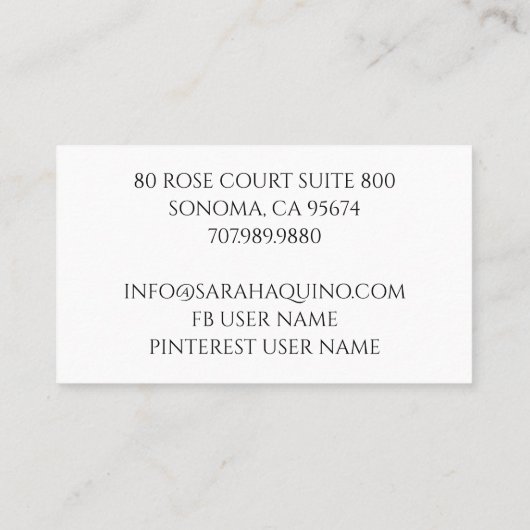 象お洒落カスタムお母さん&キッズグル遊ープ コーリングカード (裏面)