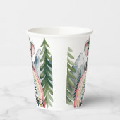 象お洒落虹の赤ちゃんシャワー 紙コップ (左)