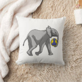 象がハンドボールスポーツで クッション (ブランケット)