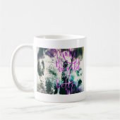 象が世界をより良くする コーヒーマグカップ (左)