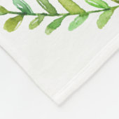 象が付いているパーソナライズな子供のフリースブランケット フリースブランケット (角)