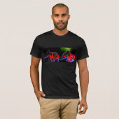 象が付いているFromYourSkyの歩行 Tシャツ (正面フル)