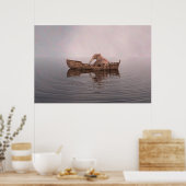 象が舟に乗って ポスター (キッチン)