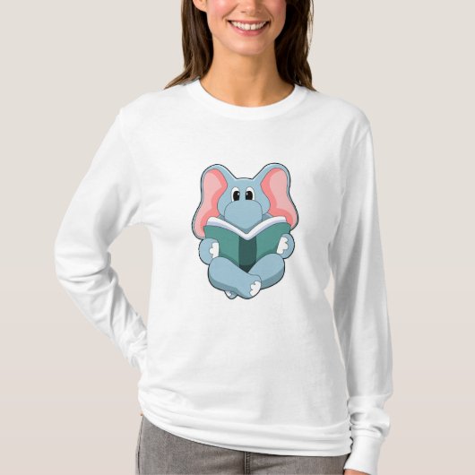 象が読本で Tシャツ (正面)