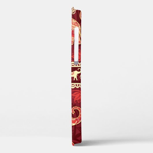 象とのシームレスな模様 Case-Mate iPhoneケース (裏面 / 左)