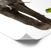 象とマウス ポスター (角)