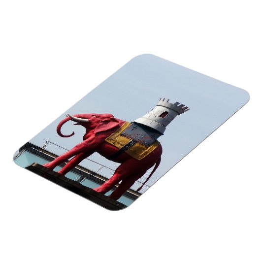 象と城 マグネット (左側)