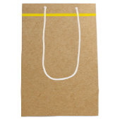 象と花の中抱き枕 ミディアムペーパーバッグ (裏面)