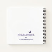 象と蝶 ノートブック (裏面)