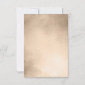 象と飛行機ヴィンテージかわいい感謝 サンキューカード (裏面)